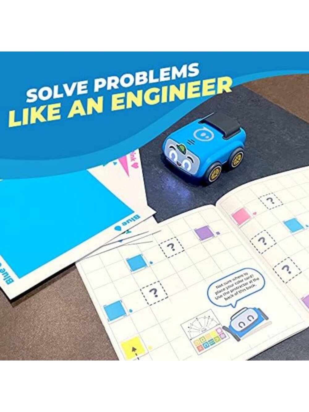 Screenless Coding Robot Learning Kit for Kids | Fun At-Home STEM Activity - Picture 4 of 6